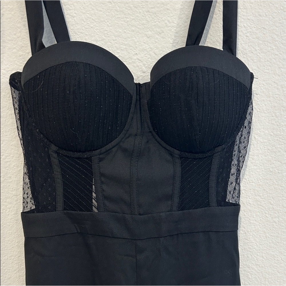 bebe Elegant Black Jumpsuit